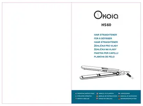Notice OKOIA HS60 Fer à lisser cheveux