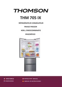 THOMSON THM 705 iX inox - Réfrigérateur-congélateur