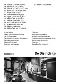 DE DIETRICH DHD 7000 X - Hotte
