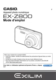 CASIO Z800 - Appareil photo numérique