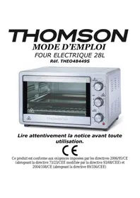 Notice THOMSON THEO48449 Four encastrable