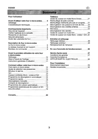 Notice ARTHUR MARTIN EG 2428 X Micro-ondes