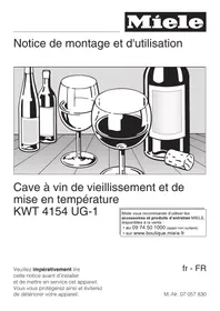 MIELE KWT 4154 UG - PV-INOX - Cave à vin