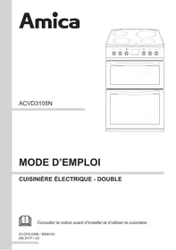 AMICA ACVD3105N - Cuisinière électrique