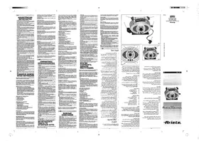 Notice ARIERTE 118/1 Grille pain