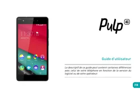 WIKO PULP 4G WHITE - Téléphone mobile
