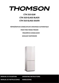 THOMSON CTH310GLASS - Réfrigérateur-congélateur