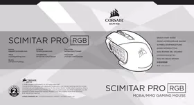CORSAIR SourisScimitarProRGB - Souris