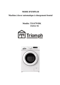 TRIOMPH TS912W - Lave-linge