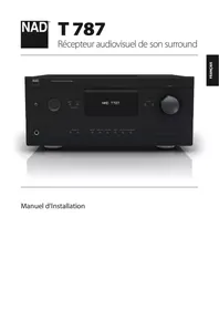 Notice NAD 1787 Amplificateur audio-vidéo