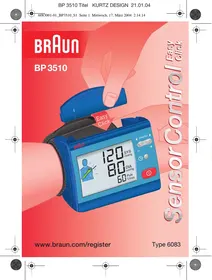 BRAUN BP 3510 EASY CLICK - Tensiomètre