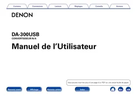 DENON DA300 USB - Convertisseur audio numérique-analogique