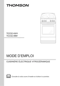 Notice THOMSON TCC52.4 Cuisinière