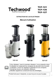 Notice DARRYTECH WOODCENTRIFUGESETCF-121 Extracteur de jus électrique