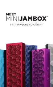 Notice JAWBONE MINI JAMBOX BLEU AQUA Enceinte bluetooth