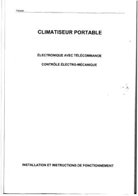 Notice AIRWELL AELIA 7CD /2 7 CD Climatiseur