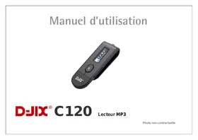 Notice D-IIX D-DIX D-IIXC120_WOM_NRC Lecteur audio portable