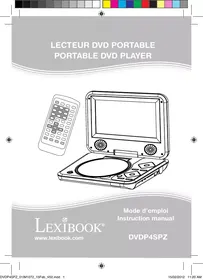 LEXIBOOK DVDP4SP - Lecteur dvd