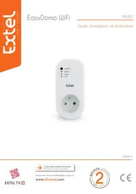 Notice EXTEL EASY DOMO 300 Prise électrique connectée