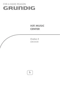 GRUNDIG CDS8120 - Chaîne Hi-Fi