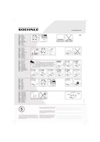 Notice SOEHNER PAGE MULTICOLORE Balance de cuisine