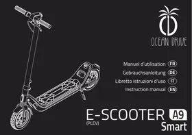 Notice DARRYOCEAN DRIVETROTTINETTEA9EXCLUSIVITEFNAC Trottinette électrique