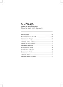 GENEVA M WIRELESS NOIR - Radio