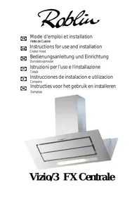 ROBLIN VIZIO/3 FX1100 INOX - Hotte de cuisine