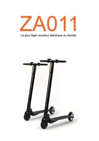Notice SCOOTY TROT ZA11 Trottinette électrique