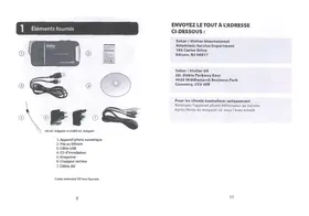Notice VIVITAR DVR 2121 HD-BLH-INT Appareil photo numérique