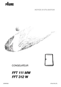 FAURE FFT 111 MW - Congélateur