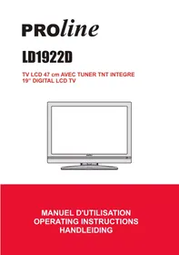 PROLINE LD1922D - Téléviseur