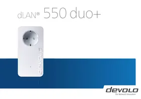DEVOLO DLAN 550 DUO+ BCC - PowerlineLAN