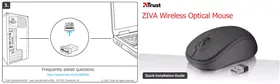TRUST ZiVA WIRELESS MOUSE - Souris d'ordinateur