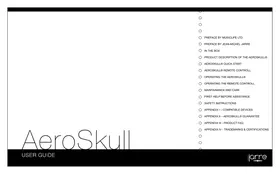 Notice JARRE AEROSKULL BLEU BTH Casque audio