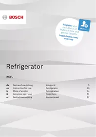 BOSCH KDN55NLFA - Réfrigérateur-congélateur