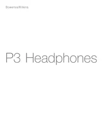 Notice BOWER WILKINS CASAR P3 BLACK Casque audio