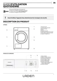 LADEN HLDX 80310 - Sèche-linge