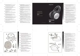 Notice CREATIVEREFERENCE AURVANA X-FICODIC Casque audio