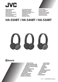 Notice JVC HAS3OBT Casque audio sans fil