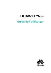 Notice HUAWEI 6 2017 GRISCOPIC Téléphone mobile