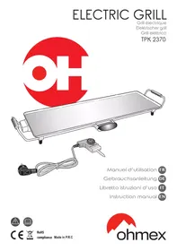 Notice OHMEX OHM-TPH-2370 Gril électrique