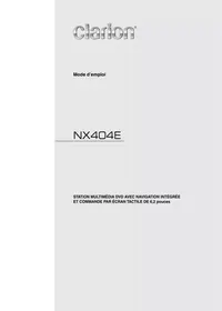 CLARION NX404E - Autoradio