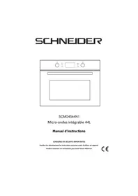 SCHNEIDER SCMC4544X0 - Micro ondes combine encastrable