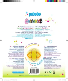 Notice PABOBO VEIL BARBAPAPA BLEU Veilleuse automatique