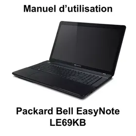 Notice PACKARD BELL EASYNOTE LE69KB 23804 Ordinateur portable