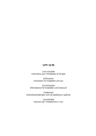 SCHOLTES LVTI 12-55 - Lave-vaisselle