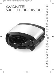 TEFAL SW605816 - Appareil à croque-monsieur