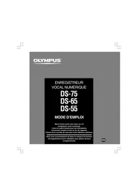 Notice OLYMPUS DS 55 Enregistreur vocal numérique