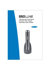 PROLINE TB 10 TIRE BOUCHON - Elektrische flesopener